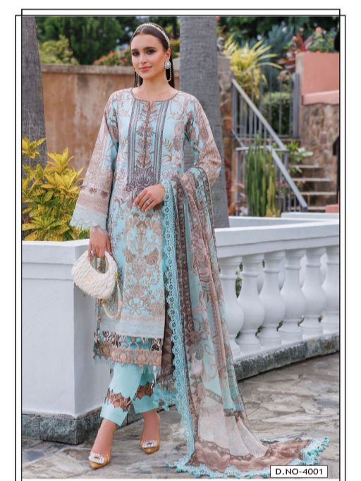 Hala Alara Vol 4 Wholesale Lawn Cotton Karachi Printed Dress Material