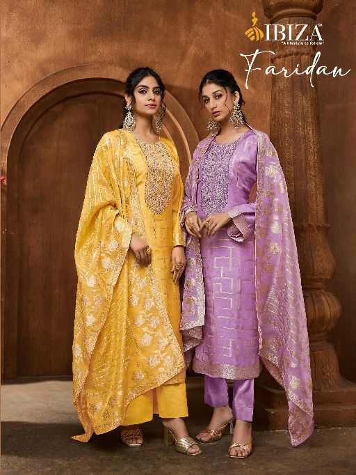 IBIZA Faridan Wholesale Pure Rasiyan Silk Salwar Suit Collection