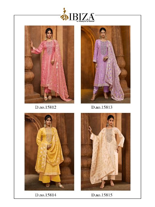 IBIZA Faridan Wholesale Pure Rasiyan Silk Salwar Suit Collection - Image 6