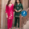 KAYA KURTI ZULFI Wholesale Vertican Kurti with Bottom Collection