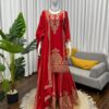 KD 1528 Readyamde Chinon Silk Sharara Salwar Suit