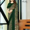 Kashvi Aastha Vol 3 Wholesale Georgette Jacquard Printed Saree Collection