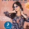 Kaya Anveshi 2 Wholesale Vertical Foil Print Anarkali Kurti With Bottom