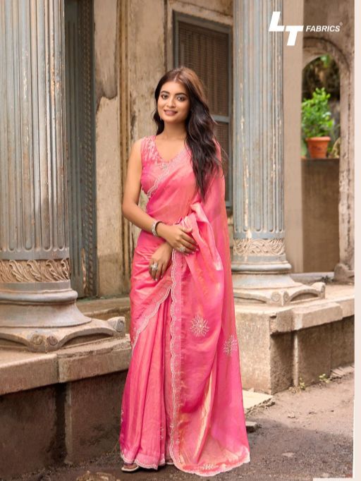 L.T. Fashions Signature Vol 33 Wholesale NC Malai Silk Saree Collection - Image 2