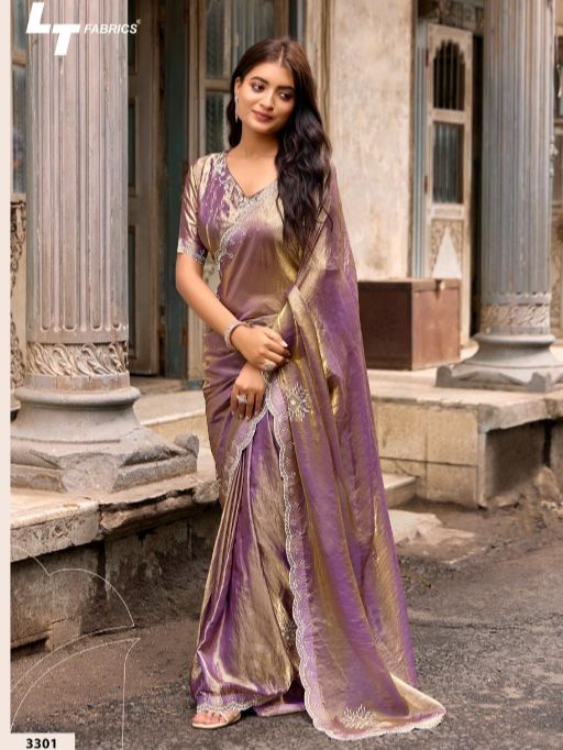 L.T. Fashions Signature Vol 33 Wholesale NC Malai Silk Saree Collection - Image 3