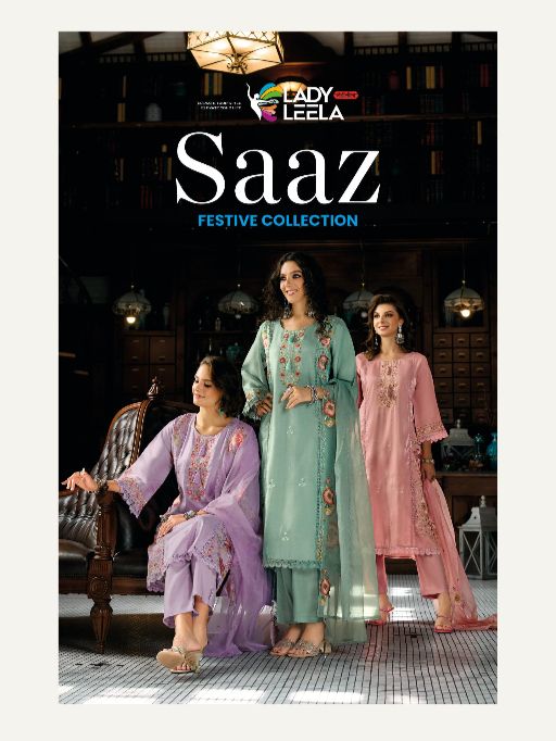 Lady Leela Saaz Wholesale Readymade Designer Embroidered Salwar Suit