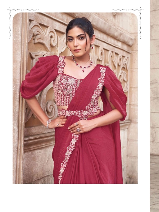 Mahotsav Mohmanthan 25300 Ready to Wear Designer Saree - Image 9