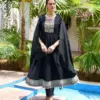 Passion Tree Kashvi Vol 1 Wholesale Vichitra Silk Anarkali Kurti With Dupatta