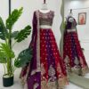 QRC 351 Faux Georgette Designer Lehenga Choli Catalog