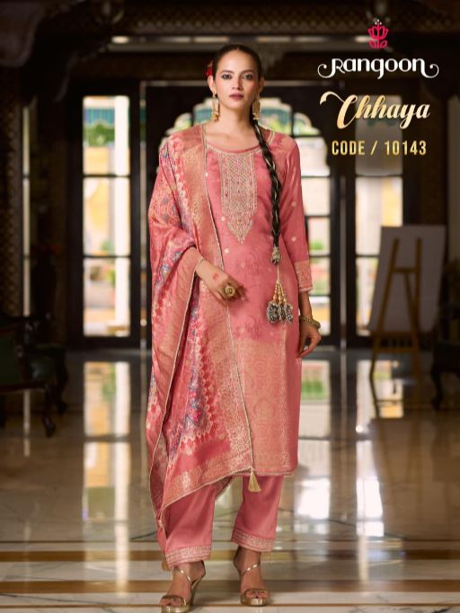 Rangoon Chhaya Wholesale Masleen Readymade Salwar Suit Collection