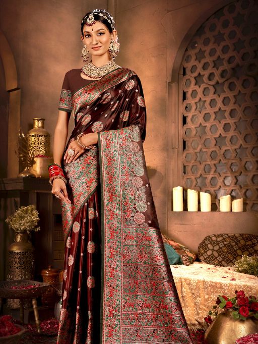 Saroj Latika Silk Vol 2 Wholesale Pure Satin Silk Saree Collection