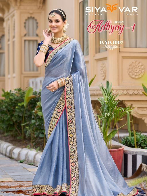 Siyawar Adhyay Premium Georgette Saree Collection - Image 3