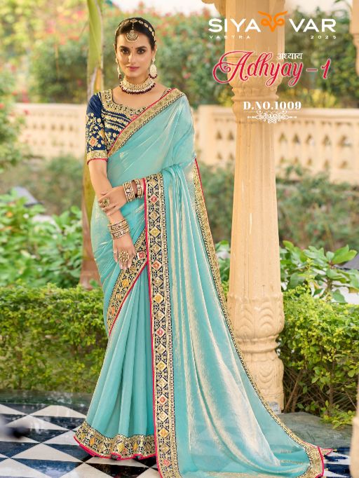 Siyawar Adhyay Premium Georgette Saree Collection - Image 5