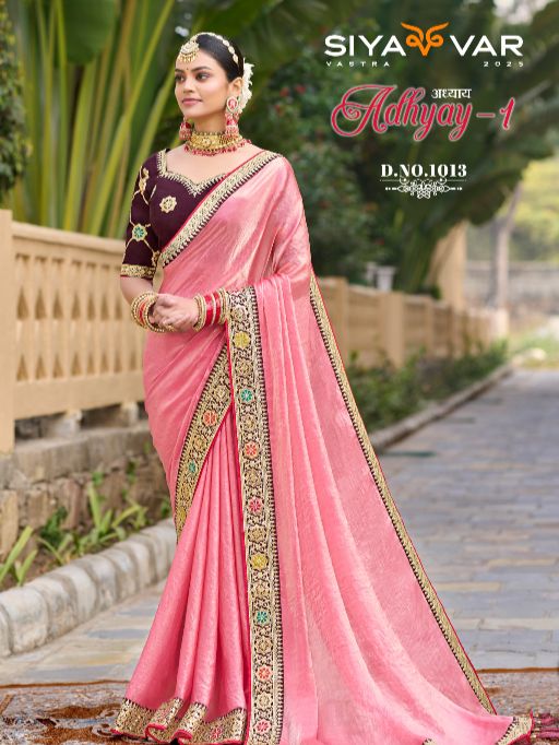 Siyawar Adhyay Premium Georgette Saree Collection - Image 9