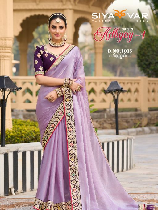 Siyawar Adhyay Premium Georgette Saree Collection - Image 11