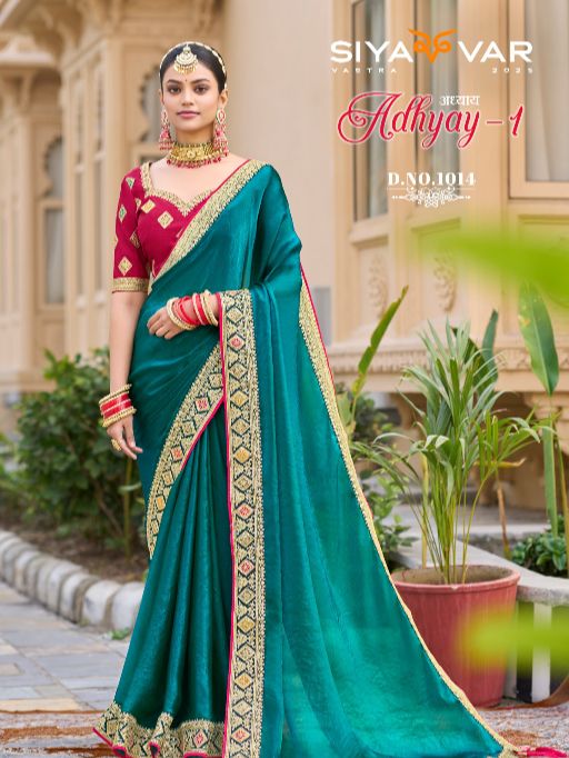 Siyawar Adhyay Premium Georgette Saree Collection - Image 12