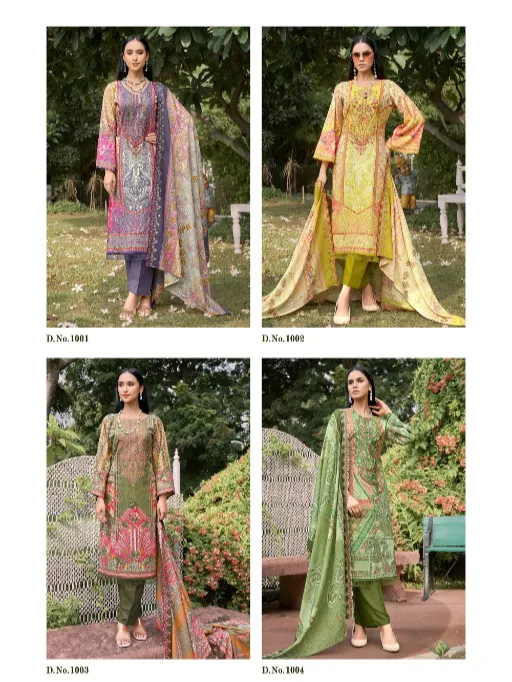 Vardan Ethnic Kavya Kala Anarkali Vol 15 Wholesale Fancy Cotton Printed Dress Material - Image 10