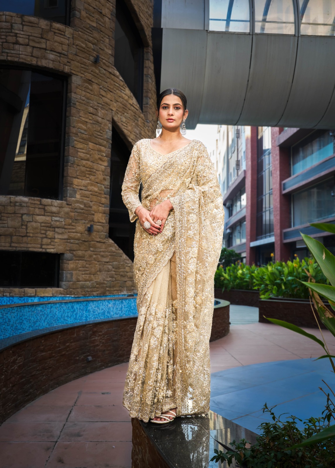 Vardan Ethnic Kp 1011 And 1012 Designer Wedding Net Saree Collection