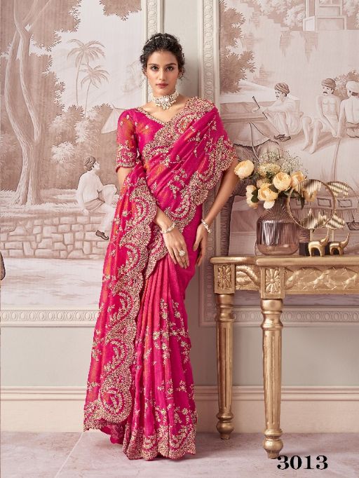 Vardan Ethnic PC Noor Designer Fancy Fabric Saree Collection