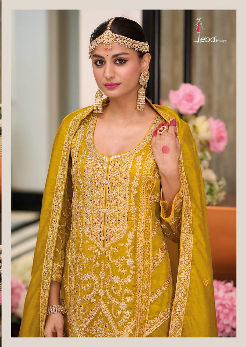 Eba Preet Vol 2 Heavy Silk Embroidery Designer Salwar Suit