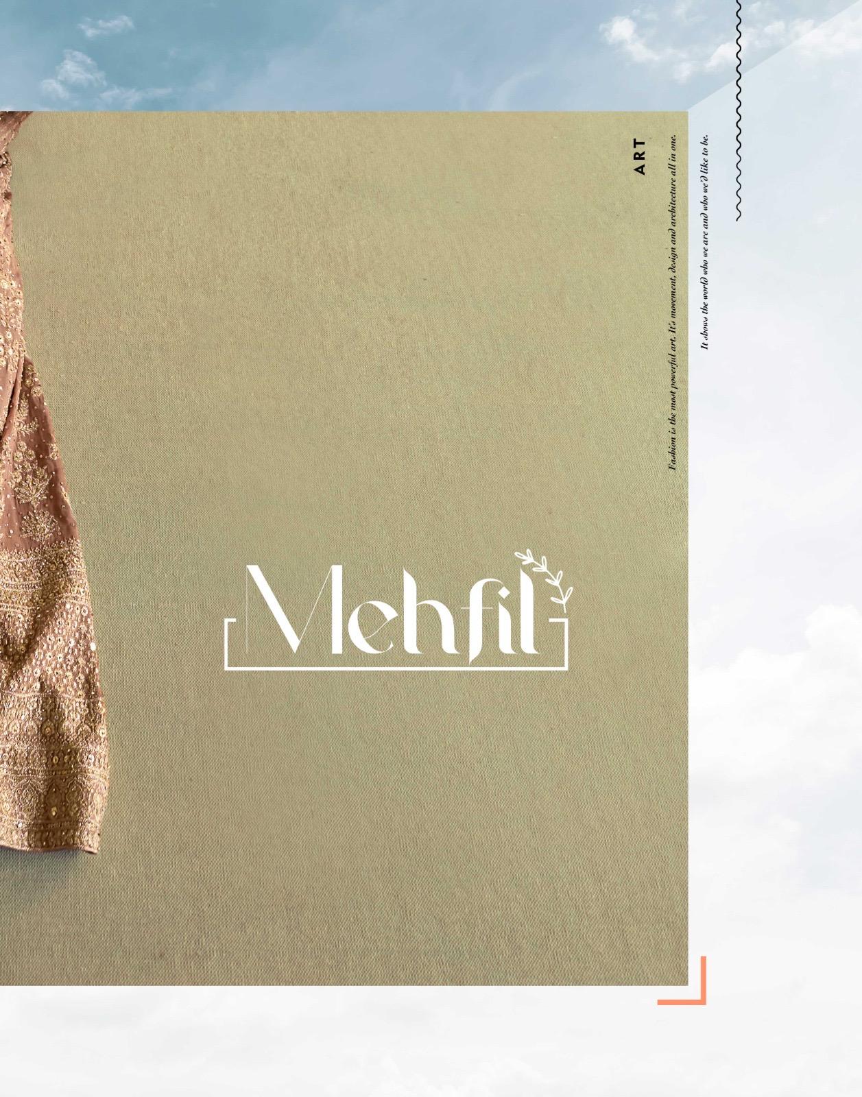 Sayuri Mehfil Georgette Indo Western Party Wear Catalog - Image 5