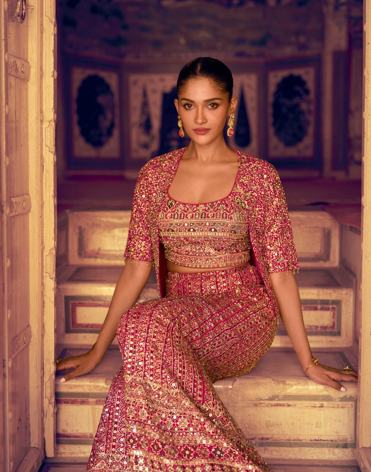 Sayuri Mehfil Georgette Indo Western Party Wear Catalog - Image 4