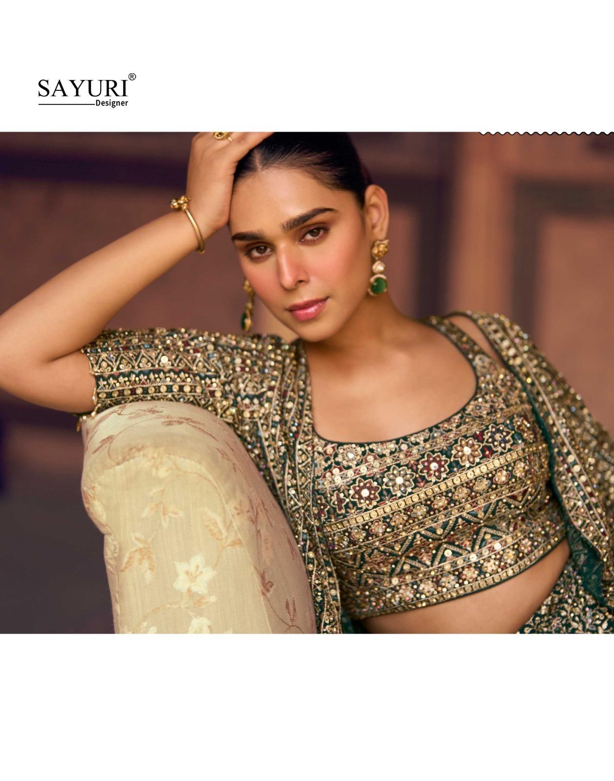 Sayuri Mehfil Georgette Indo Western Party Wear Catalog - Image 12