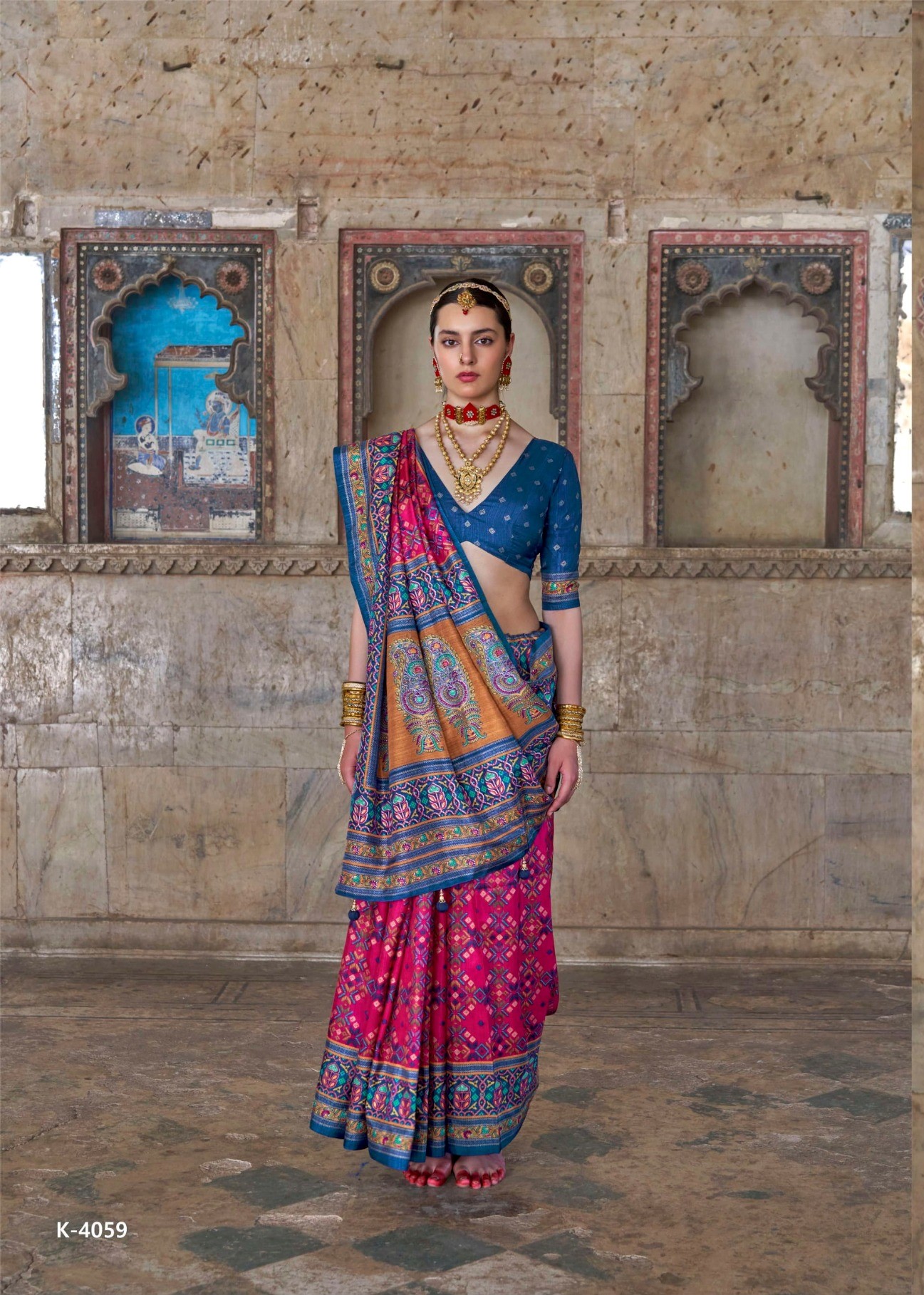 Kreshva Naari PV Silk Wedding Wear Saree Catalog