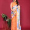 Csn A 55 Moss Wholesale Chiffon Silk Printed Saree Collection