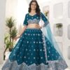 DVD ON5077 Faux Georgette Sequins Embroidered Lehenga Choli