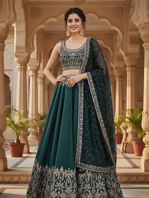 DVD ONMC9077 Tapeta Silk Zari Lehenga Choli Collection