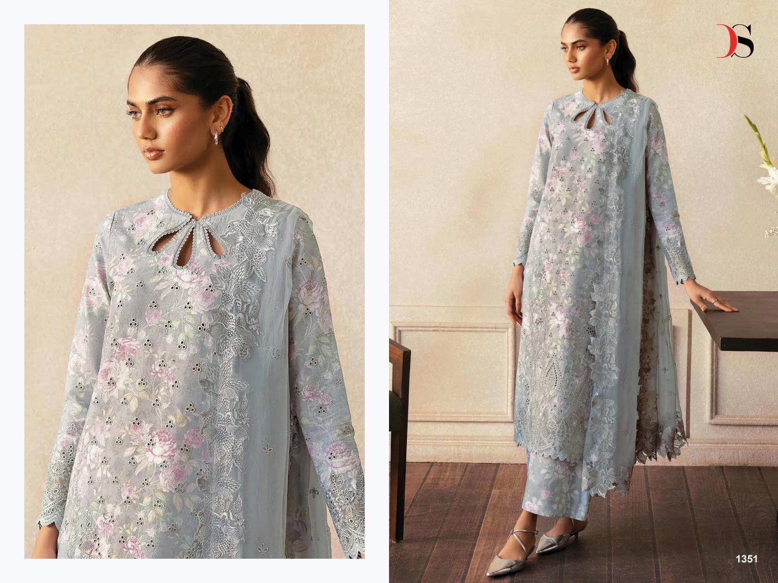 Deepsy Rungrez Chikankari Vol 25 Cotton Pakistani Suit Collection - Image 9