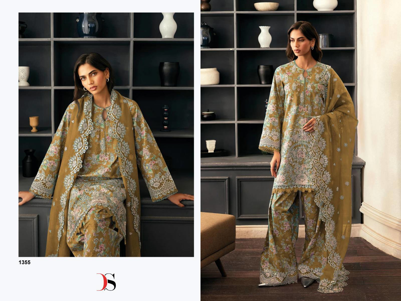 Deepsy Rungrez Chikankari Vol 25 Cotton Pakistani Suit Collection - Image 3