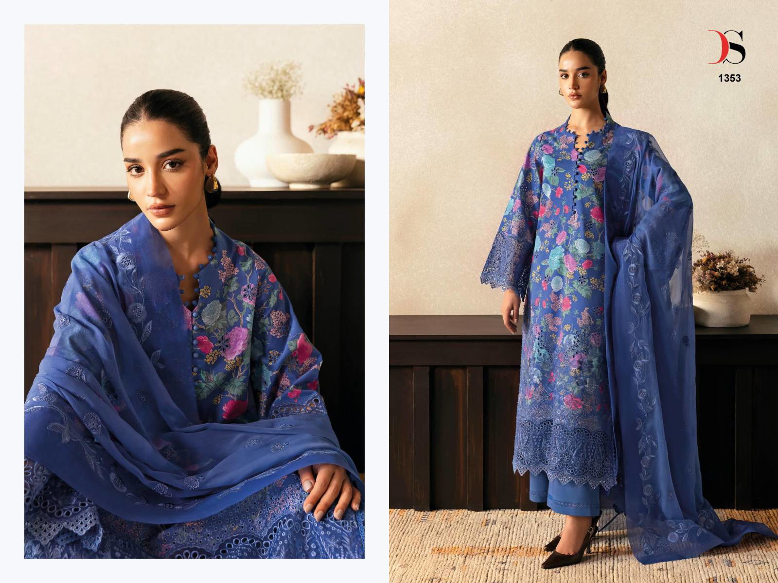 Deepsy Rungrez Chikankari Vol 25 Cotton Pakistani Suit Collection - Image 5