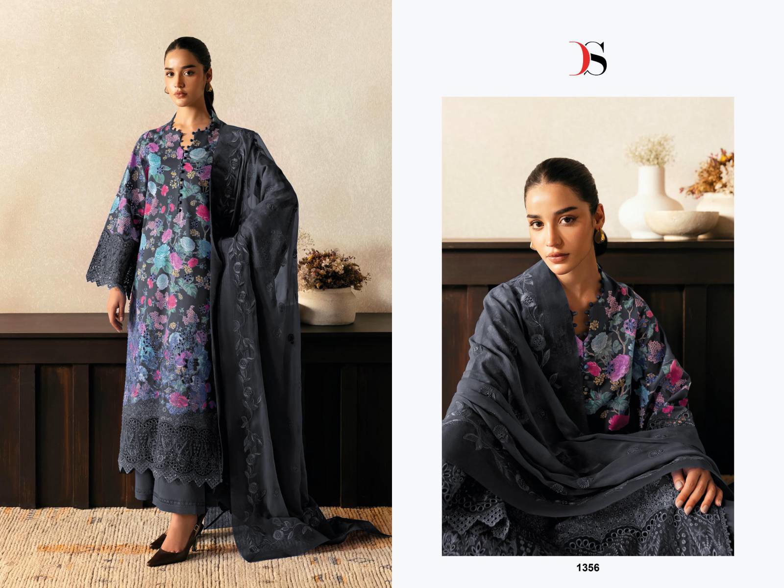 Deepsy Rungrez Chikankari Vol 25 Cotton Pakistani Suit Collection - Image 6