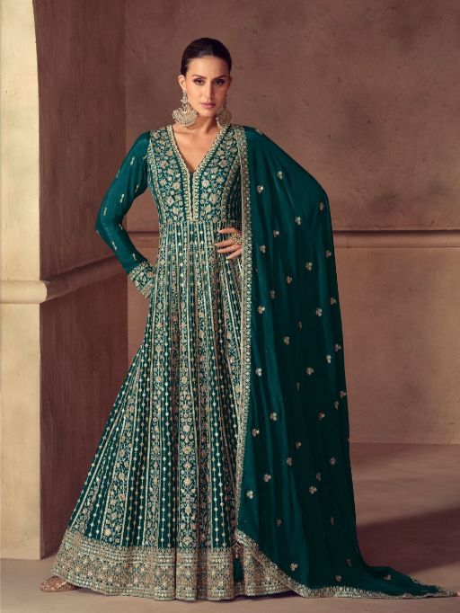 Gulkayra Hazael Designer Chinon Embroidered Gown Collection