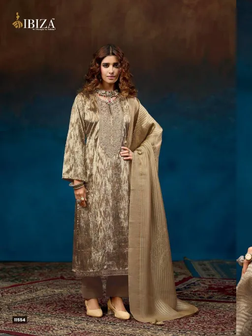 Ibiza Raah Brasso Wholesale Premium Velvet Salwar Suit Collection