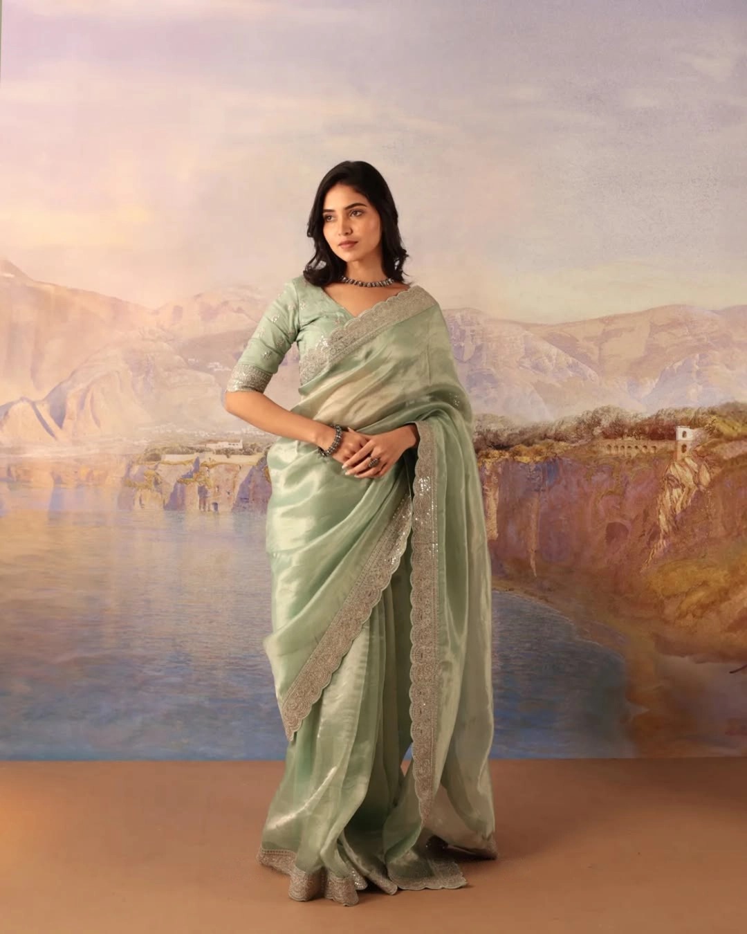 JR-651 Soft Jimichu Silk Saree Collection