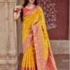 KP Creation KP-6014 Soft Lichi Silk Saree Collection