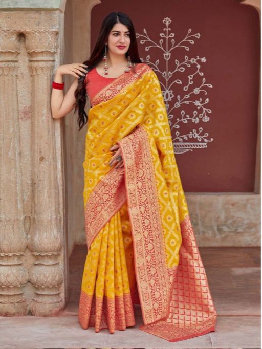 KP Creation KP-6014 Soft Lichi Silk Saree Collection