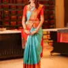 KP Creation KP-6072 Soft Lichi Silk Jacquard Saree Collection