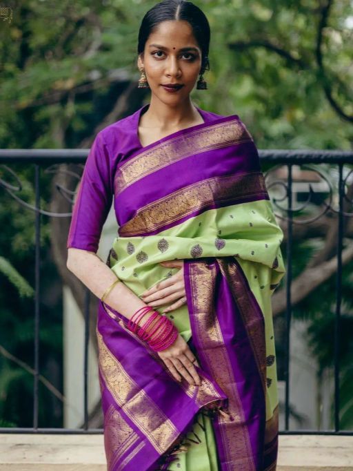 KP-R Creation KP-R 241 Soft Lichi Silk Saree Catalog
