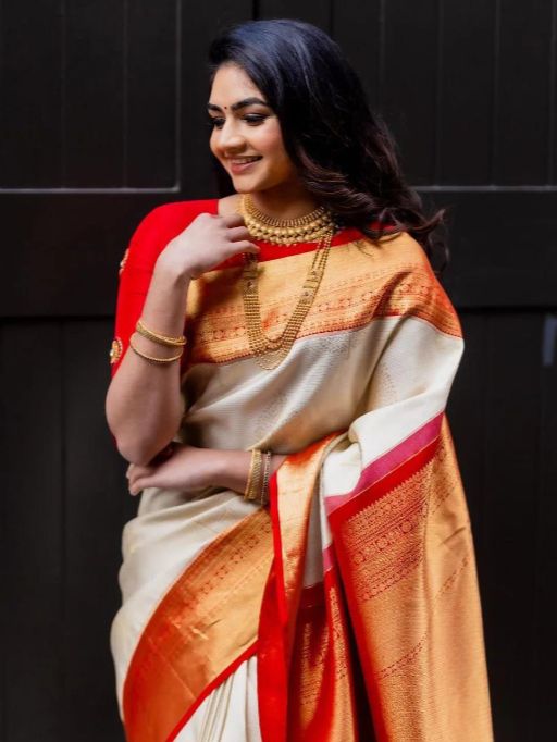 KP-R Creation KP-R 254 Soft Lichi Silk Saree Collection