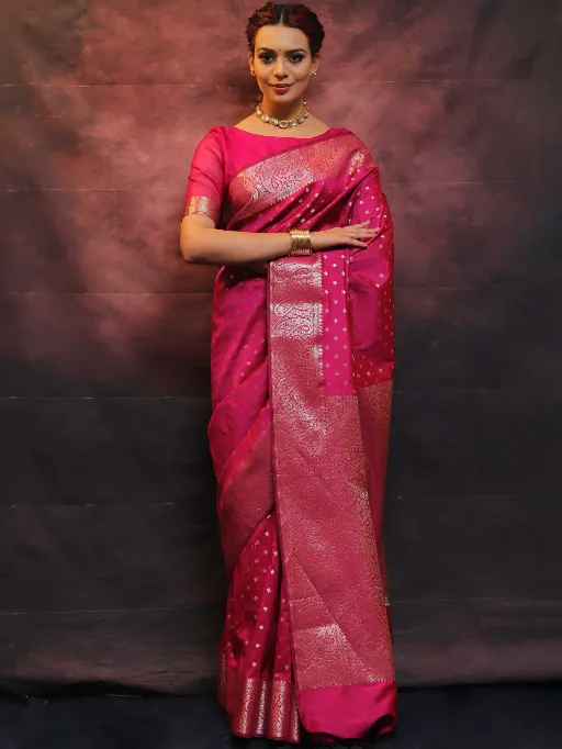 Kasturi Trendz KT 131 Banarasi Soft Silk Saree Collection