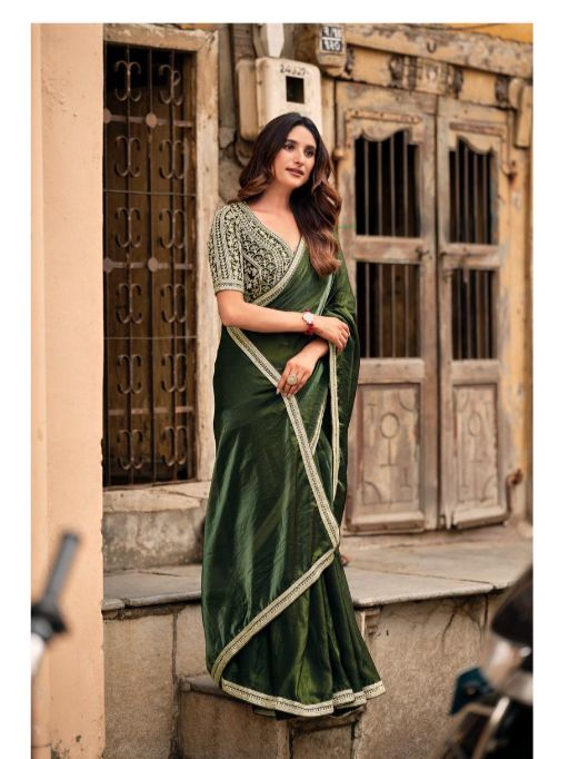 L .T Fabrics Magnolia Vol 10 Wholesale NC Malai Silk Saree Collection - Image 2