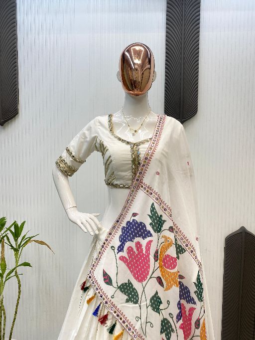 LG Leembogee LG 653 Naveatri Cotton Lehenga Choli Collection