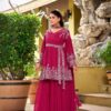 LG Loomera LM 08 Readymade Georgette Embroidered Sharara Suit Catalog