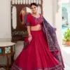 LNB Jobaniyu Tasar Silk Gamthi Print Lehenga Choli Collection
