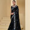 M.N Mn 7500 Launching Series Designer Saree Catalog