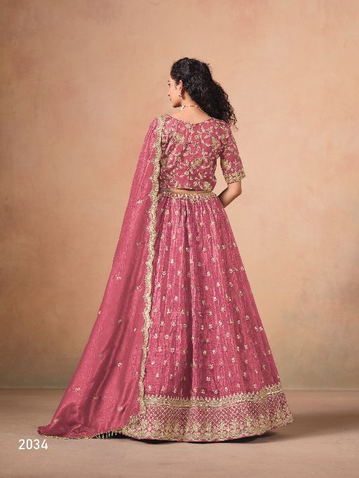 Mehvish Vol 23 Designer Organza Lehenga Choli Collection - Image 6